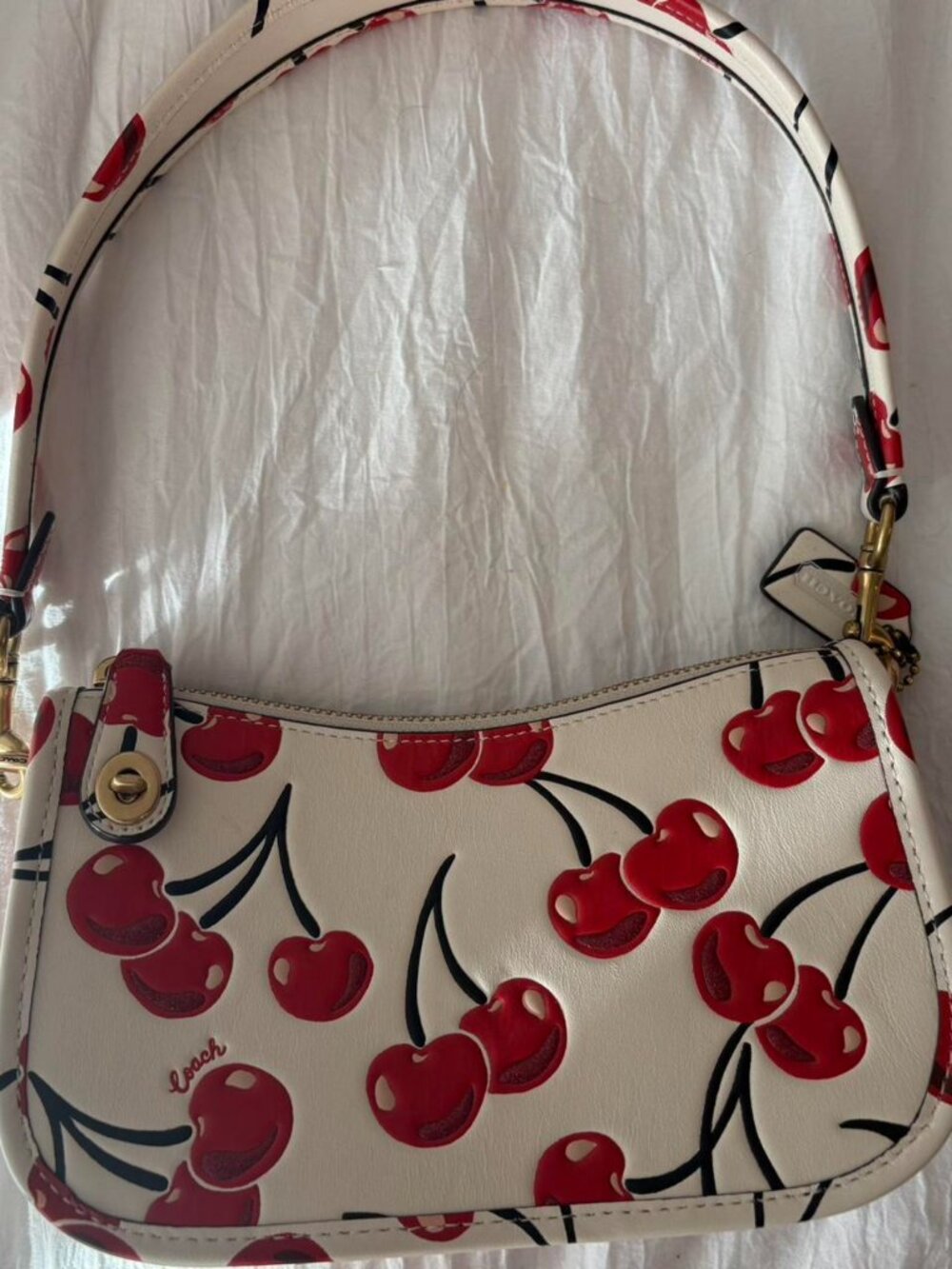 Coach Cherry Swinger Purse